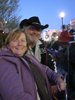 Donna and Dave Smeed at Christmas Lights Parade in Yuma, AZ