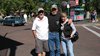 Sante Fe, NM - Phil with Alan and Judy across from the square