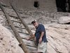 Gila Cave Dwelling National Park - Phil Exiting by Latter