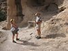 Gila Cave Dwelling National Park - Deb and Park Ranger