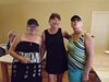 Donna, Paula and Deborah in Pottery Lab