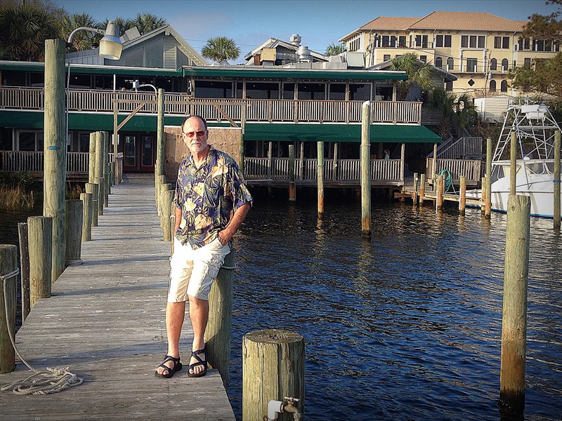 Behind Harbor Docks in Destin