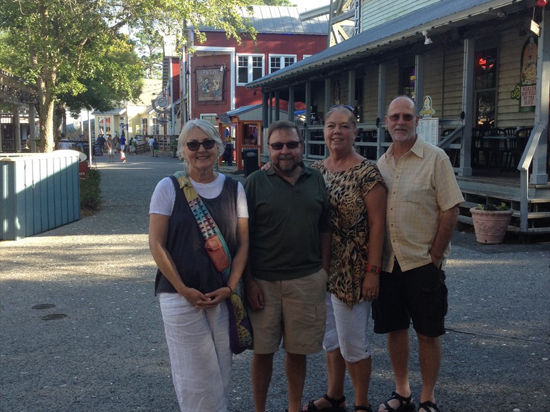 Phil and Deb with the Seays