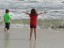 Addie in the Gulf of Mexico - Miramar Beach, Florida