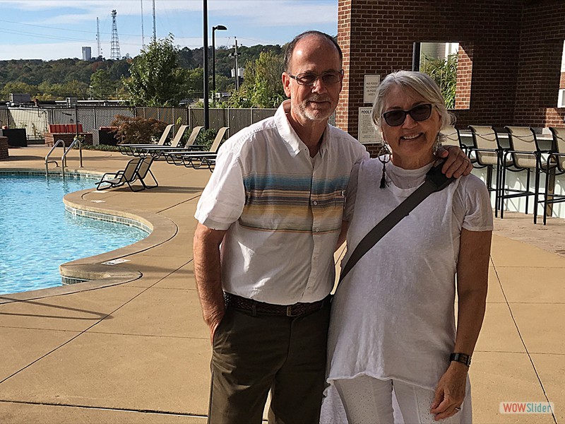 Phil and Deb at the Hill