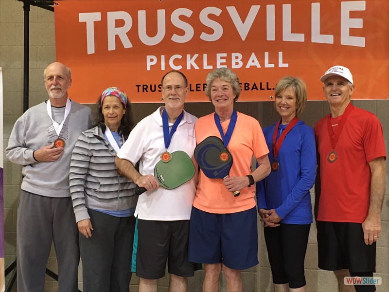 All medal winners in Mixed Doubles