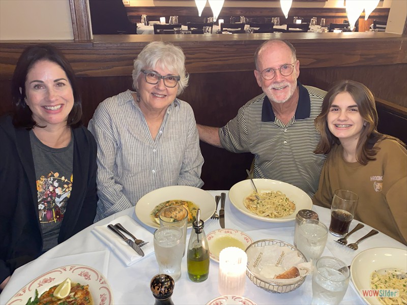 71st Birthday with Deb, Lindsey and Addy