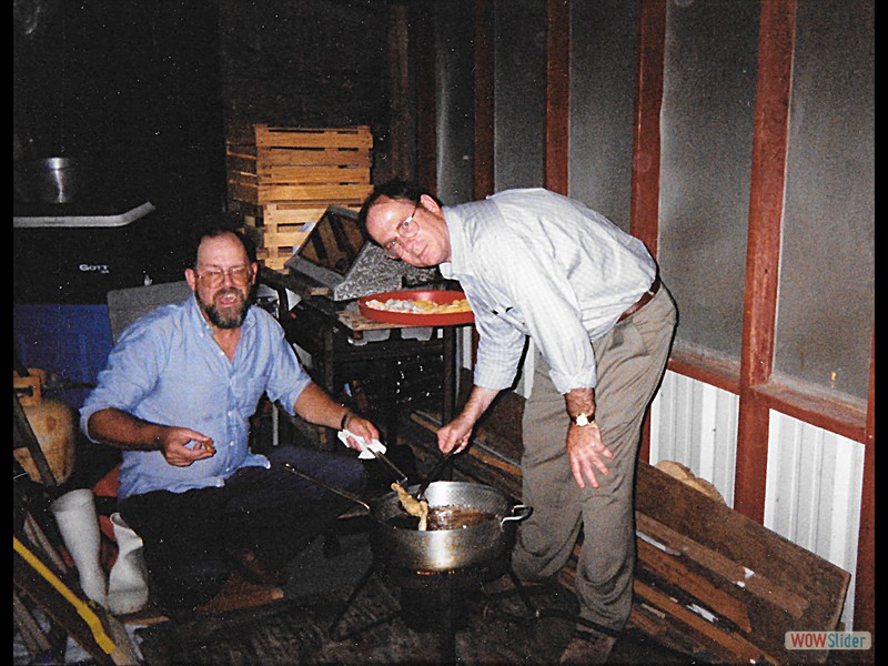 Jimmy and Phil - Frog Legs at Butte LaRose LA