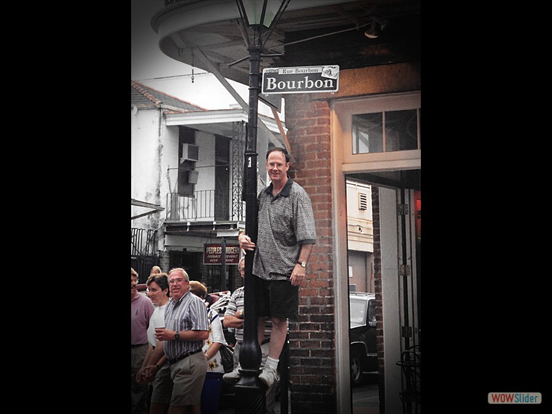 Phil on Bourbon Street New Orleans LA